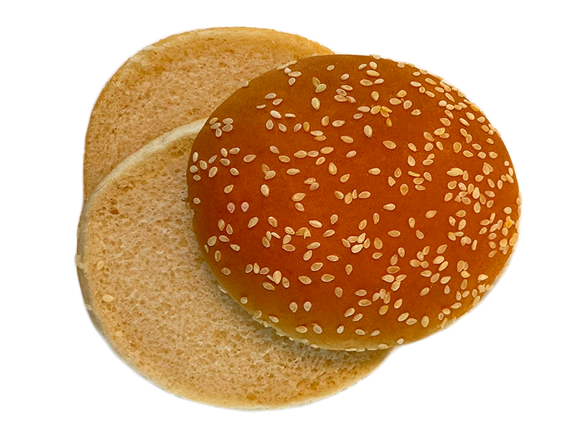 Pao de Hamburguer Corte Duplo com Gergelim_v