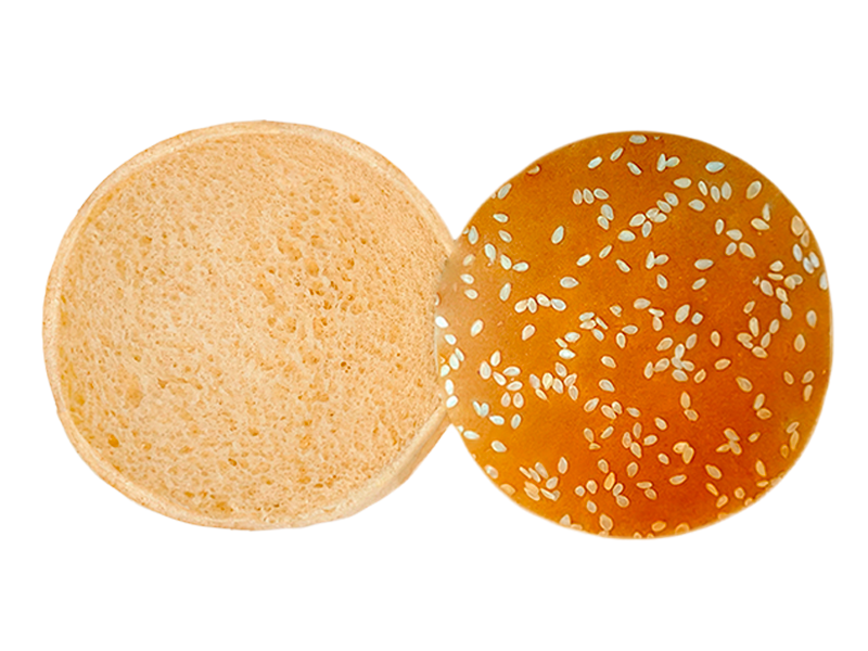 Pao de Hamburguer Tradicional com Gergelim
